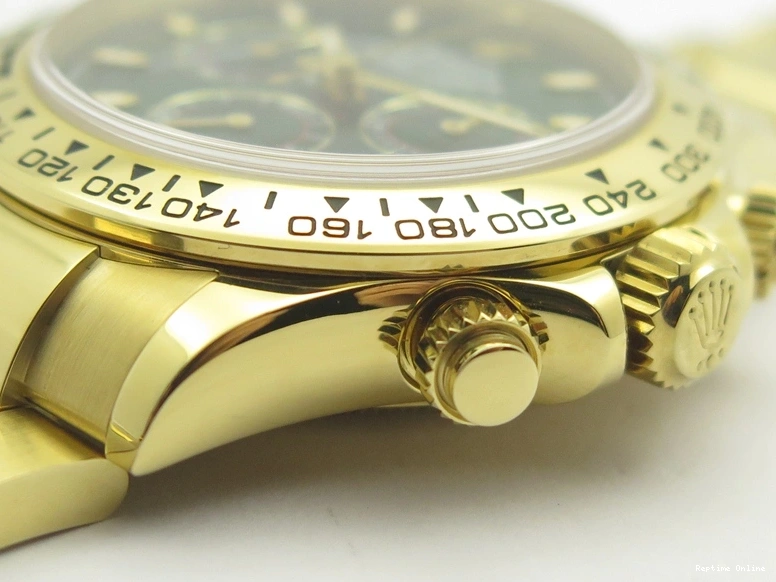 0417 RelaxedFit Daytona 116515 Noob 1:1 Best Edition Rose Gold Dial On Black Rubber Strap A7750(Free Extra Strap) 3740